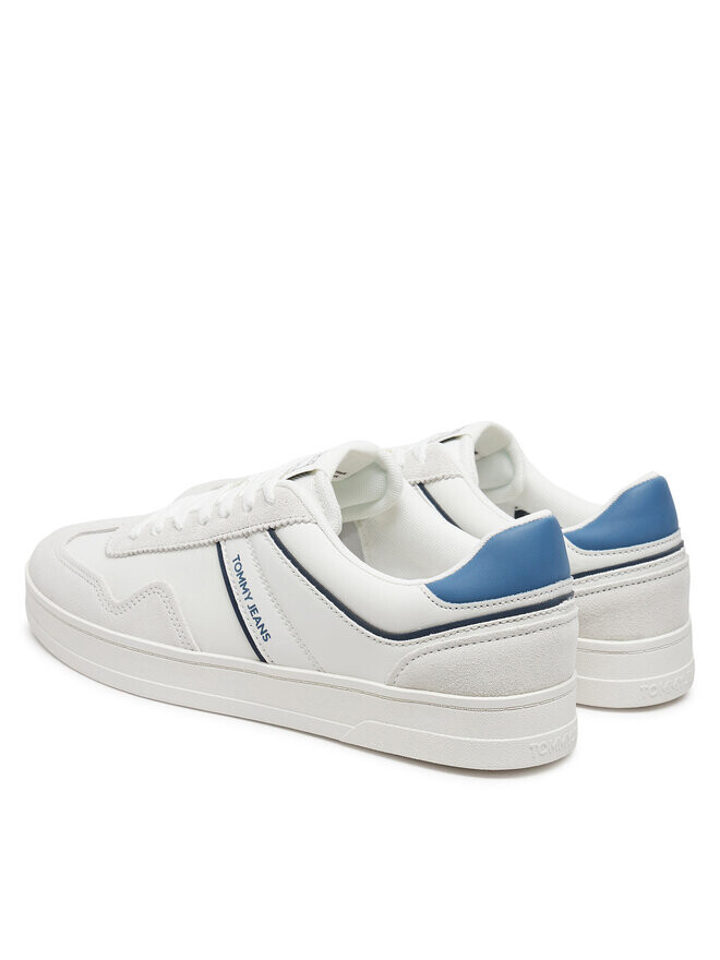 Кроссовки Tommy Jeans The Greenwich Leather EM0EM01524, бежевый — фото 3