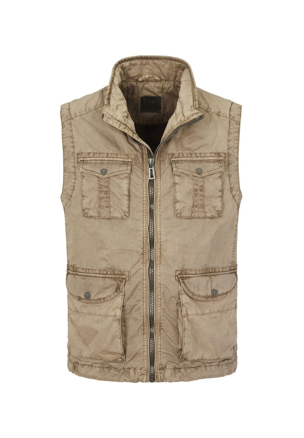 

Жилет в стиле полевой куртки из чистого хлопка BUSTER redpoint, цвет Heritage Camel