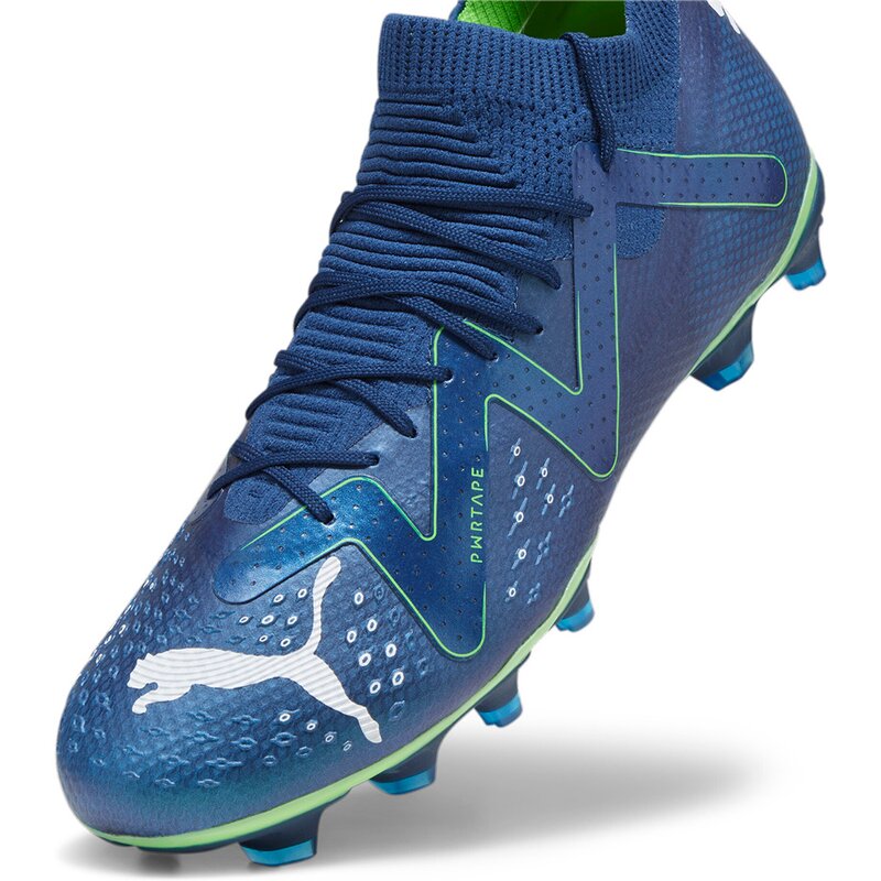 Футбольные бутсы Future Pro FG/AG Puma, цвет persian blue-puma white-pro gr — фото 4