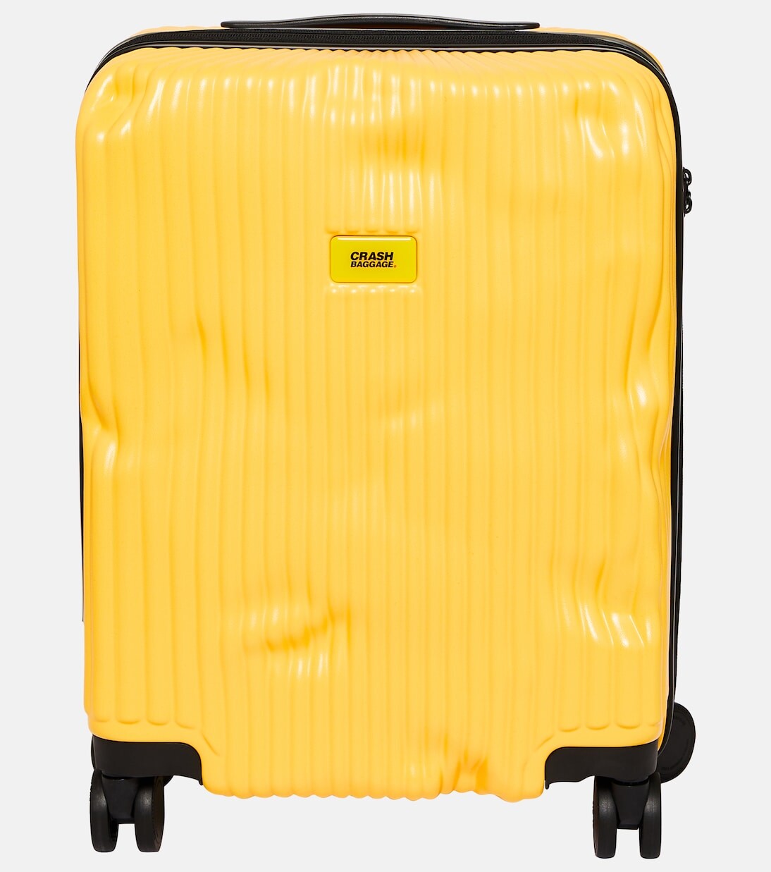 

Небольшой чемодан stripe cabin Crash Baggage, желтый