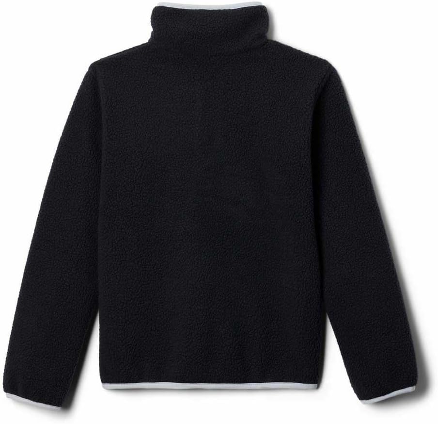 Columbia девочки Helvetia Ii Half Snap Fleece (Little Kid/Big Kid), Black/City Grey — фото 2