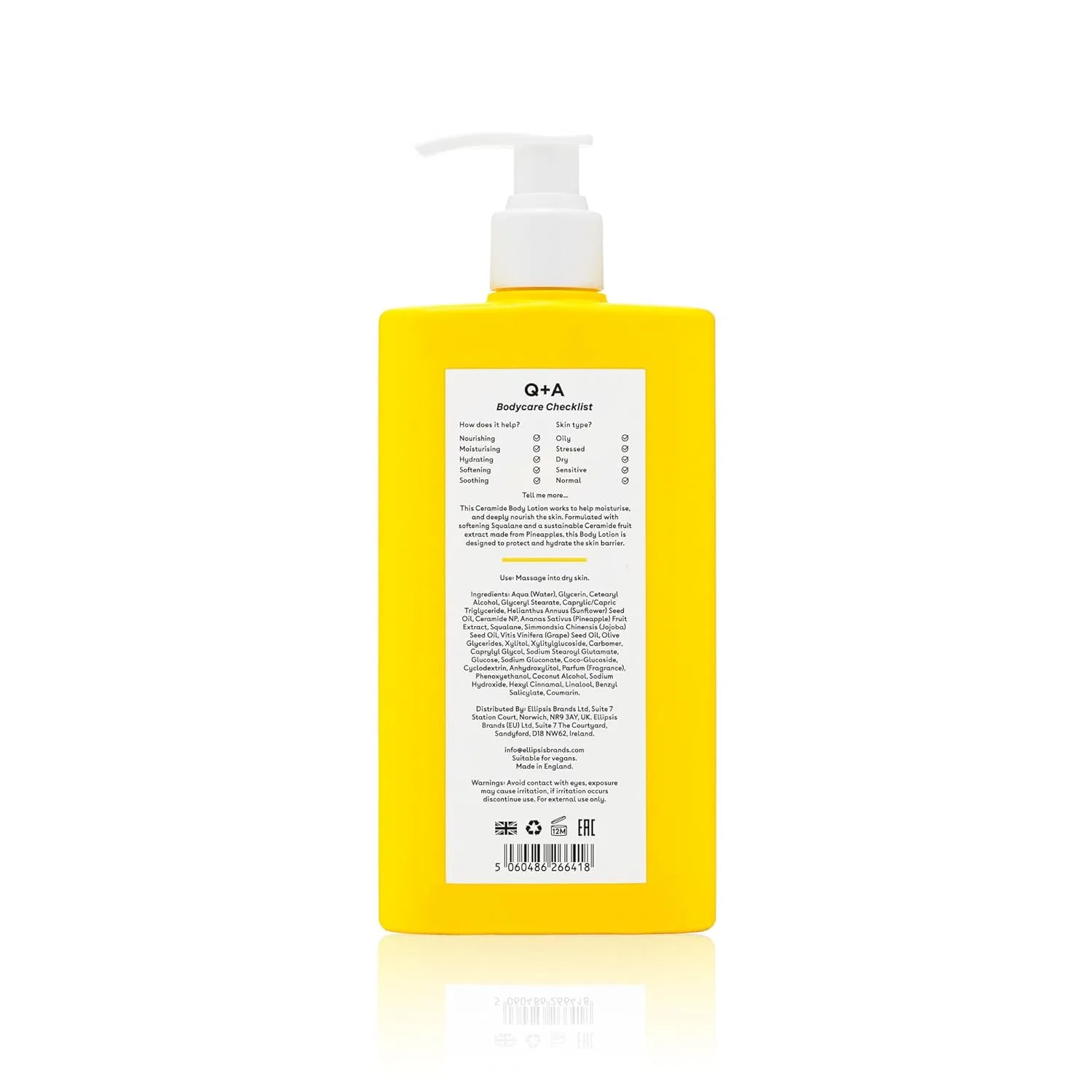 Лосьон для тела «Ceramide Body Lotion» от Q+A Q+A — фото 2