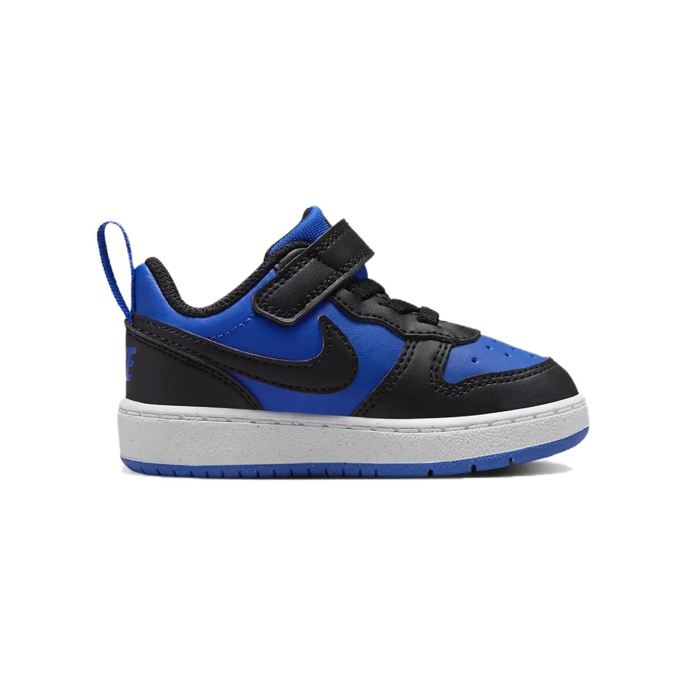 Кроссовки Nike Court Borough Toddler Shoes TD Low-top Game Royal/White/Black, черный — фото 2