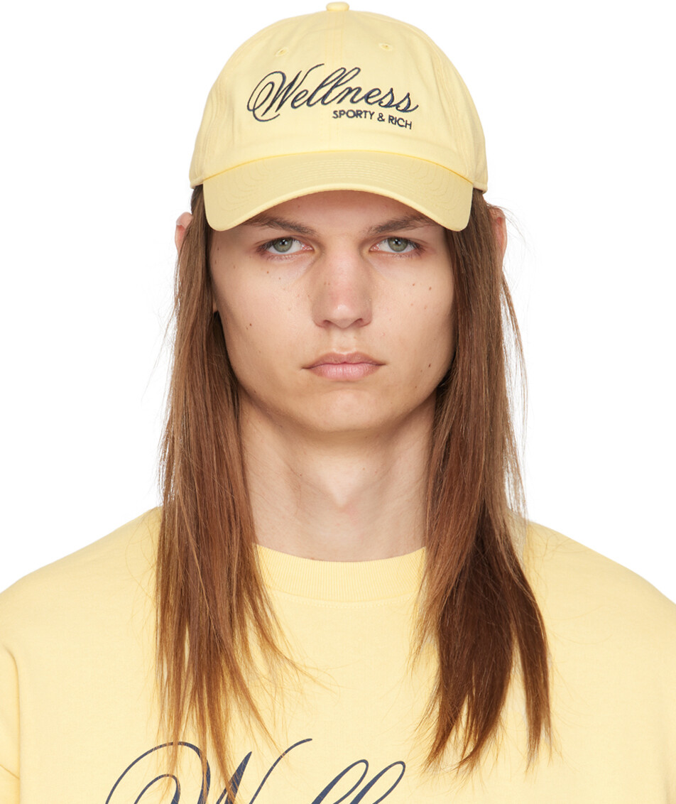 

Желтая кепка Carlyle Sporty & Rich