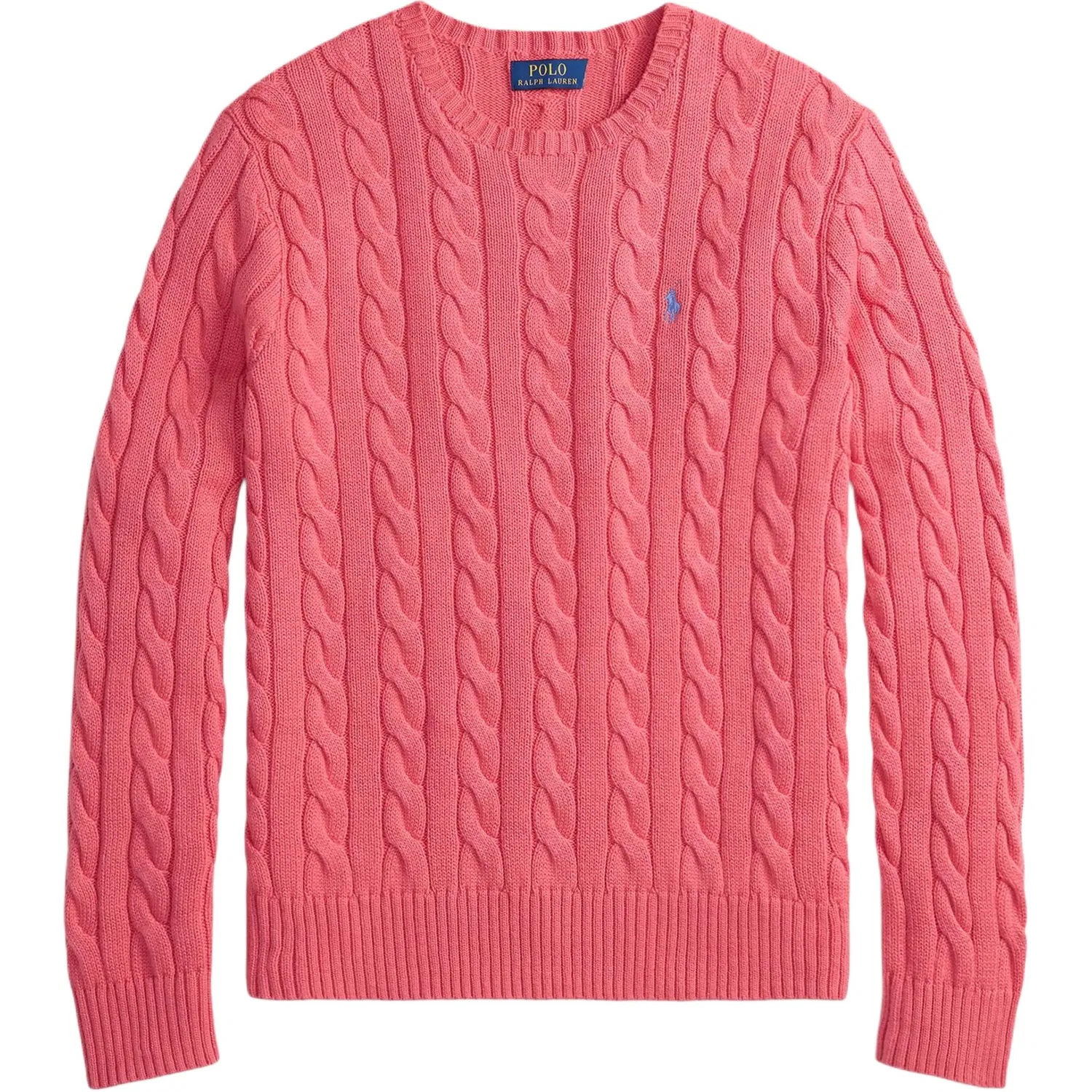 Свитер вязаный Cable-Knit Polo Ralph Lauren, Salmon Pink