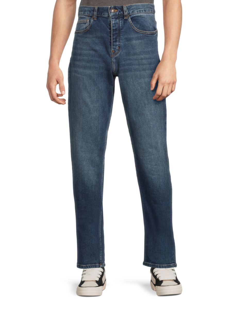 

Джинсы прямого кроя John Zadig & Voltaire, цвет Medium Blue