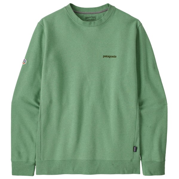 

Толстовка Fitz roy icon uprisal crew - пуловер Patagonia, Ellwood Green