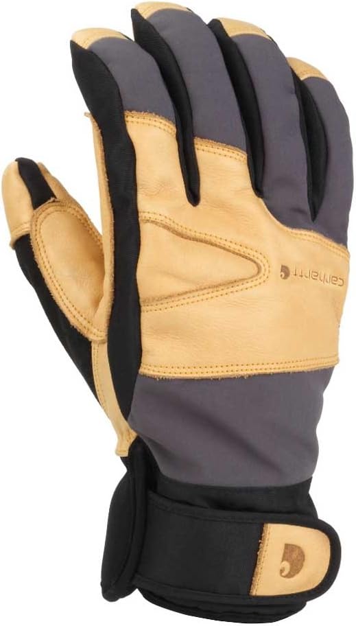 

Мужские зимние перчатки Carhartt A704 Dex Cow Grain, Dark Grey/Brown