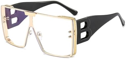 

Солнцезащитные очки в крупной оправе для женщин, ретро-очки с металлическим покрытием, солнцезащитные очки для мужчин с градиентным переходом цвета, женские солнцезащитные очки MTZJH, C7