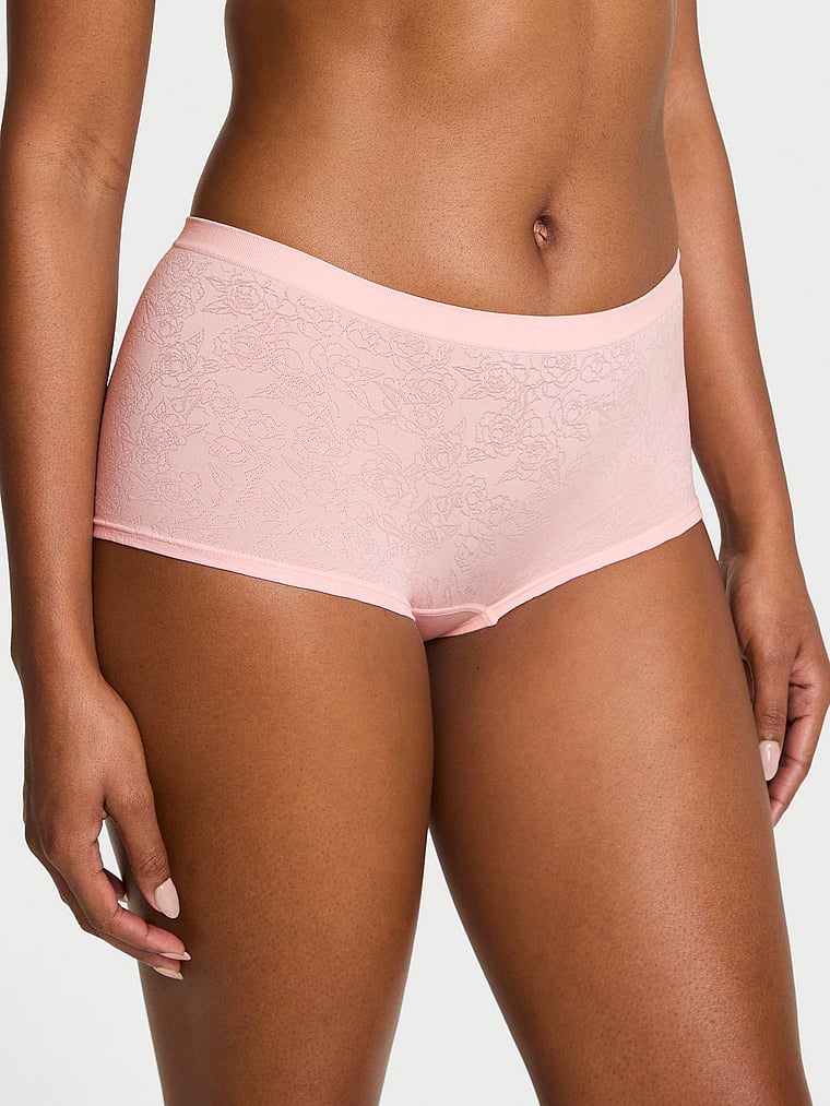 

Бесшовные трусики-шорты Seamless, prints angel pink sketch floral