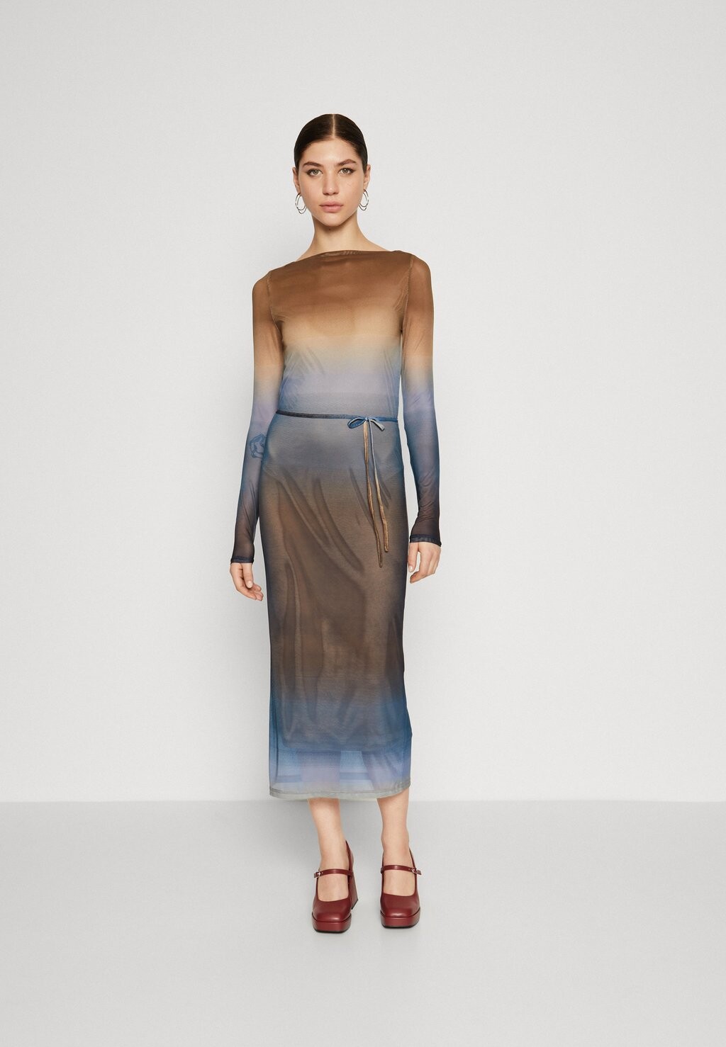 

Платье-футляр Vmxandie Calf Dress Vero Moda, синий