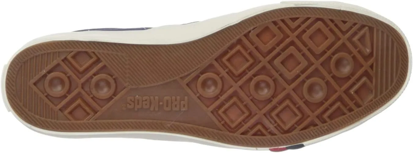 Мужские замшевые кроссовки PRO-Keds Royal Plus Classic, сине-красные — фото 4