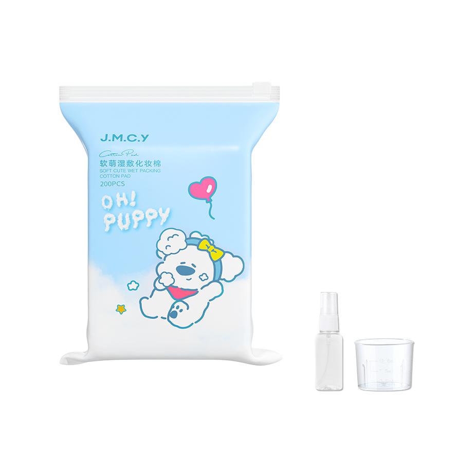 

JIANMEICHUANGYAN сверхтонкие влажные компрессные салфетки из тенселя для снятия макияжа, 230 шт/упаковка M'AYCREATE