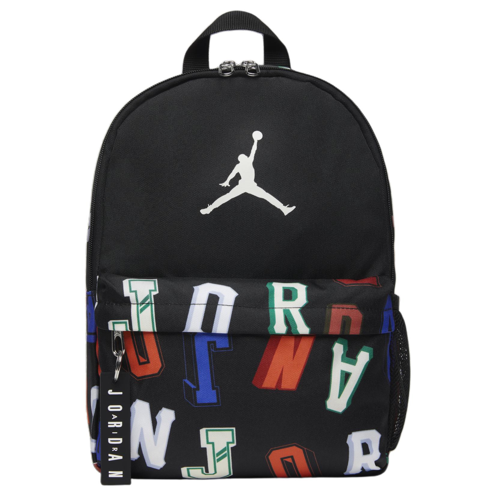 

Jordan Полиэстеровый рюкзак обычный унисекс черный, Black