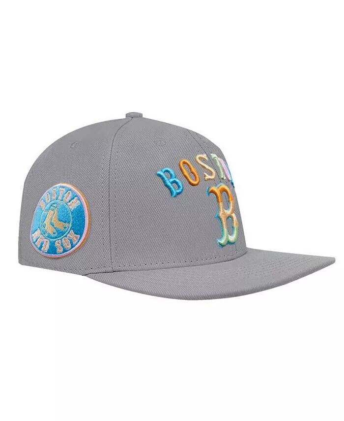 

Мужская серая неоновая кепка Boston Red Sox Snapback Pro Standard