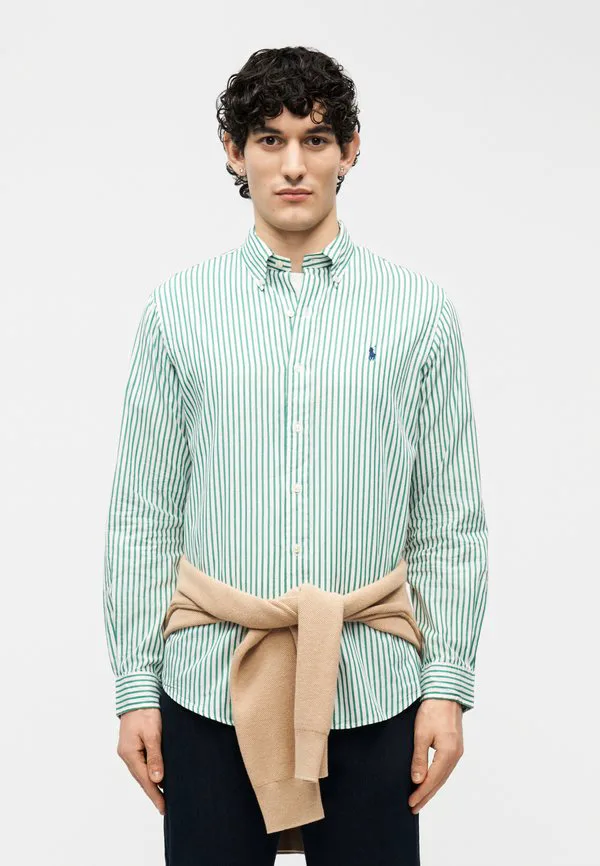 Спортивная рубашка Polo Ralph Lauren, White/Erin Green