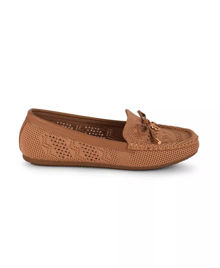 Женские трикотажные туфли Rita Slip On Flats Gloria Vanderbilt, коричневый — фото 2