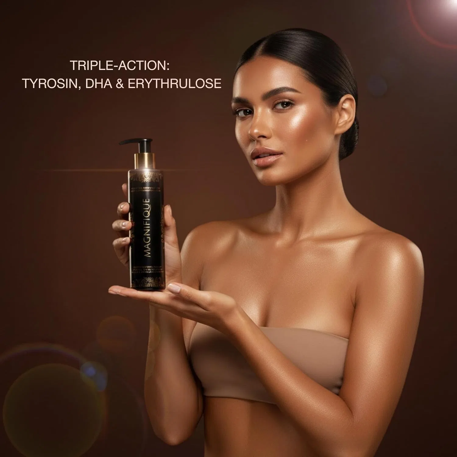 Усилитель загара Onyx Magnifique Bronzing с DHA и тирозином 250 мл Onyx — фото 3
