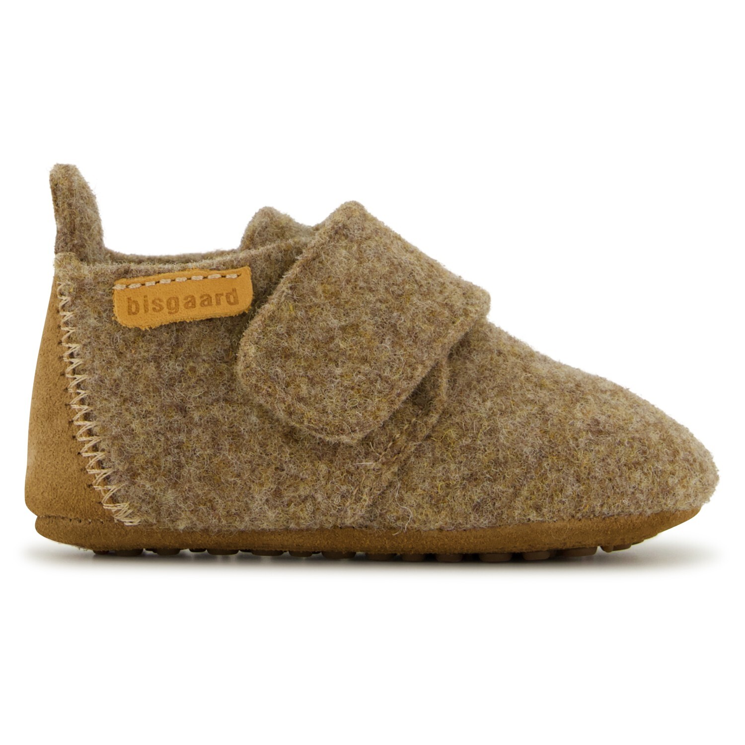 

Тапочки Bisgaard Baby's Wool, кэмел
