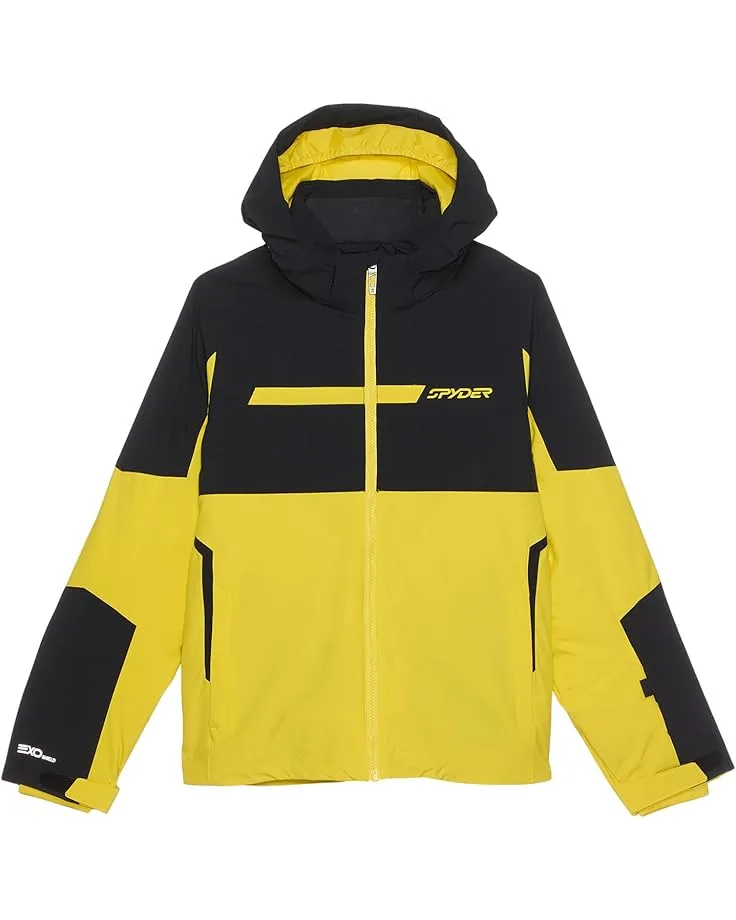 Куртка Spyder Kids Challenger Jacket (Big Kid), Acid Yellow