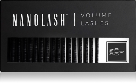 

Накладные ресницы Nanolash Volume Lashes, 0.10 D 6-13mm 1 szt.