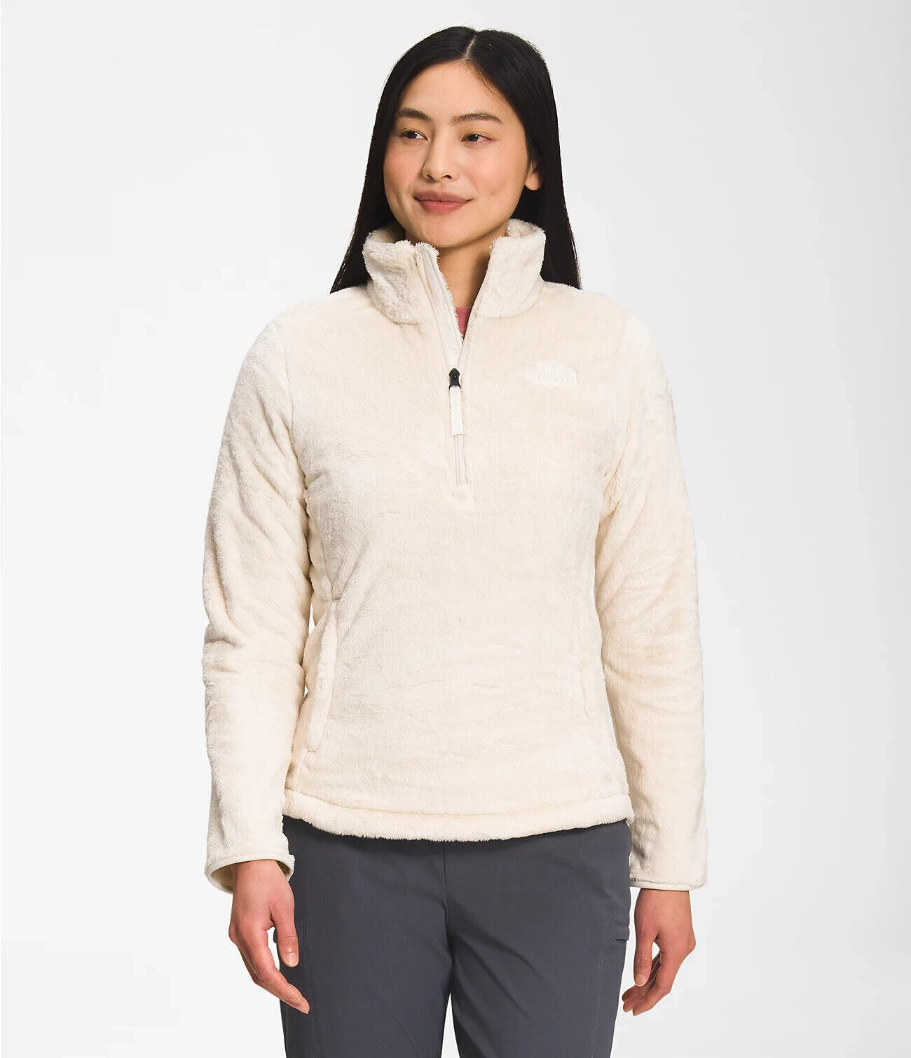 

Куртка-пуловер The North Face Osito NF0A7UQM женская Gardenia White Ziper