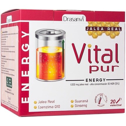 

VitalPUR ENERGY МАТОЧНОЕ ЖЕЛО 15 мл x 20 шт. ДРАСАНВИ Drasanvi