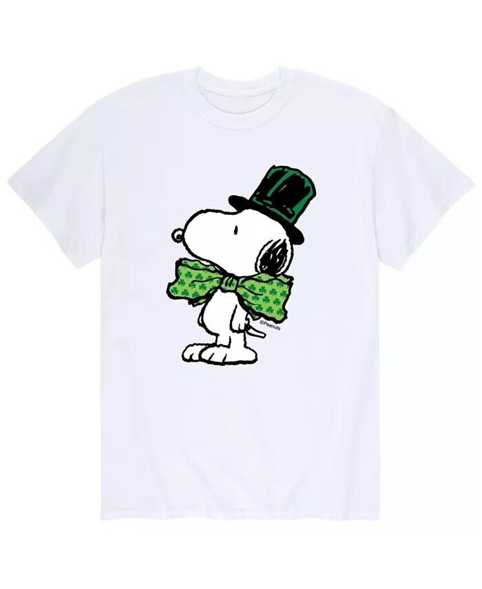 

Мужская футболка Peanuts St Patrick's AIRWAVES, белый
