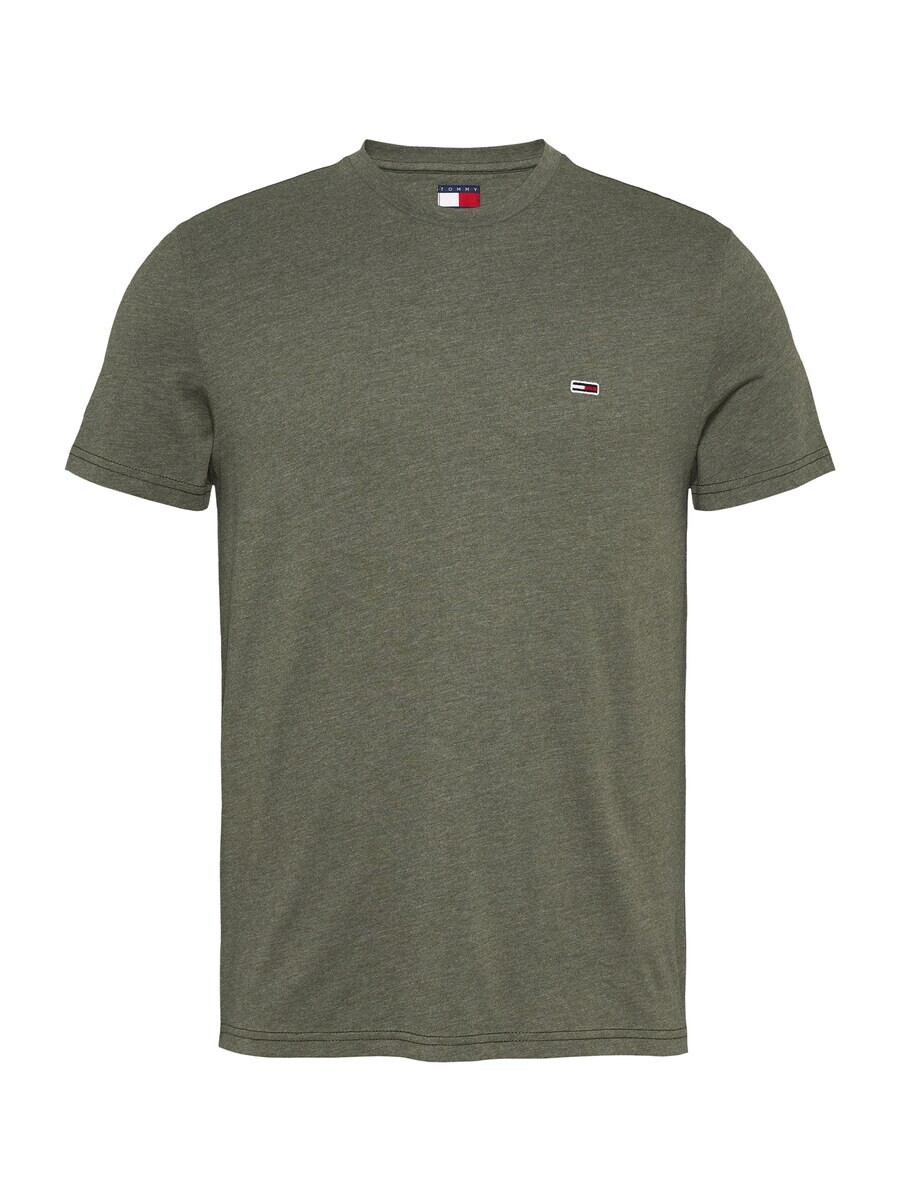 

Классическая футболка Tommy Jeans Shirt Jaspe, оливковый