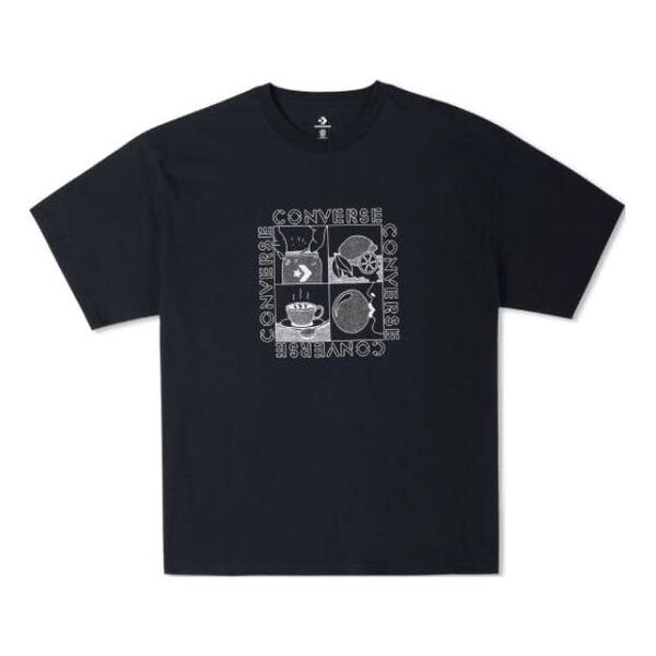 

Футболка sensory graphic t-shirt 'black' Converse, черный