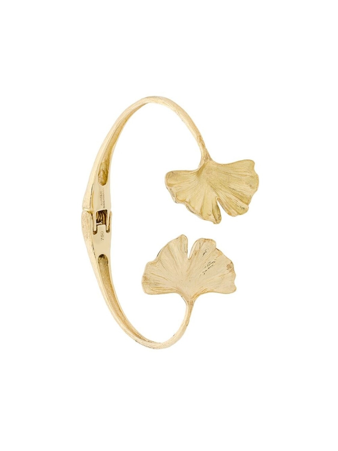 

Золотой браслет-кафф Ginkgo Aurelie Bidermann