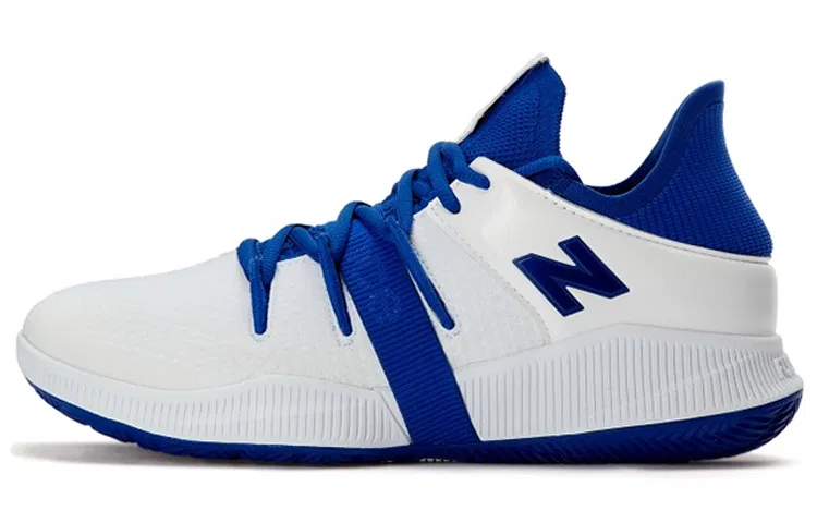 Кроссовки баскетбольные New Balance OMN1S Low D-Width сине-белые