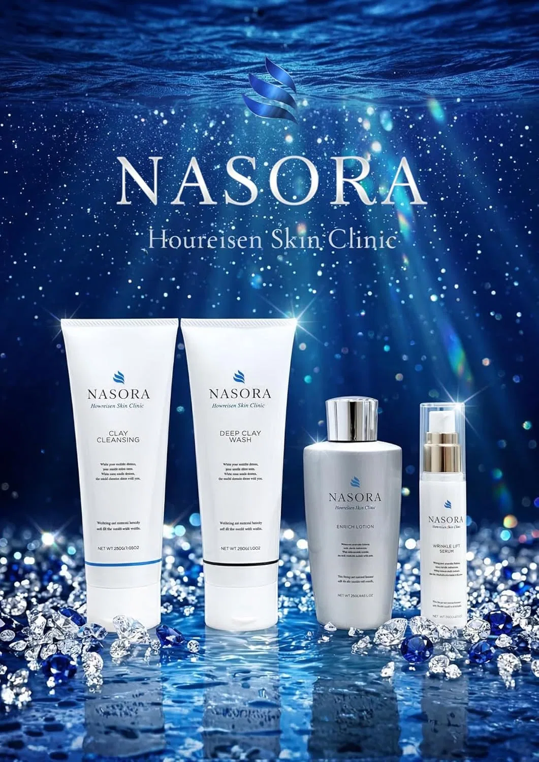 Гель для умывания Nasora — С глиной HC Clay Cleanser, , серый, 200 г — фото 4