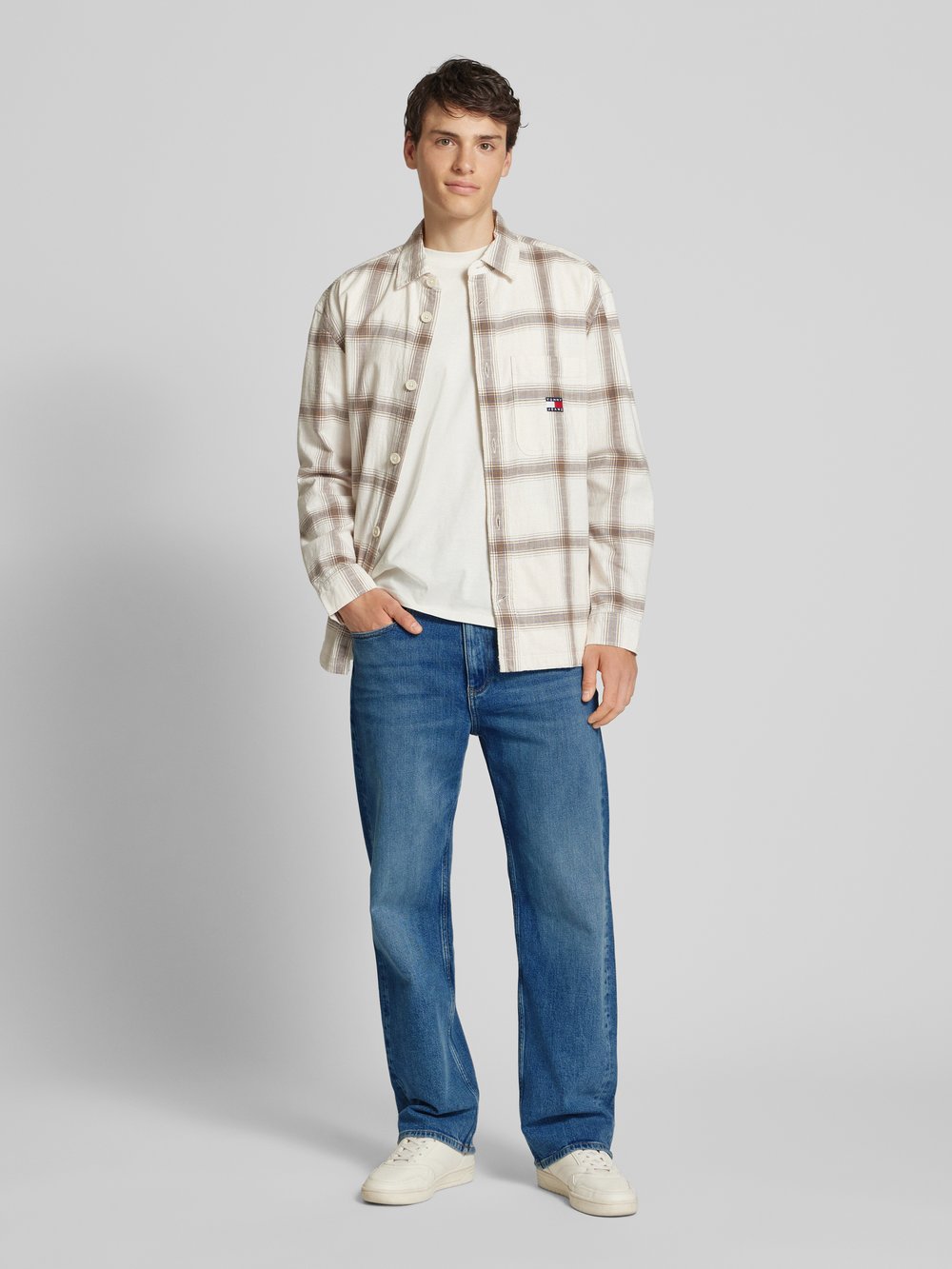 

Джинсы прямого кроя из смеси хлопка и эластана, модель «OTIS» Tommy Jeans