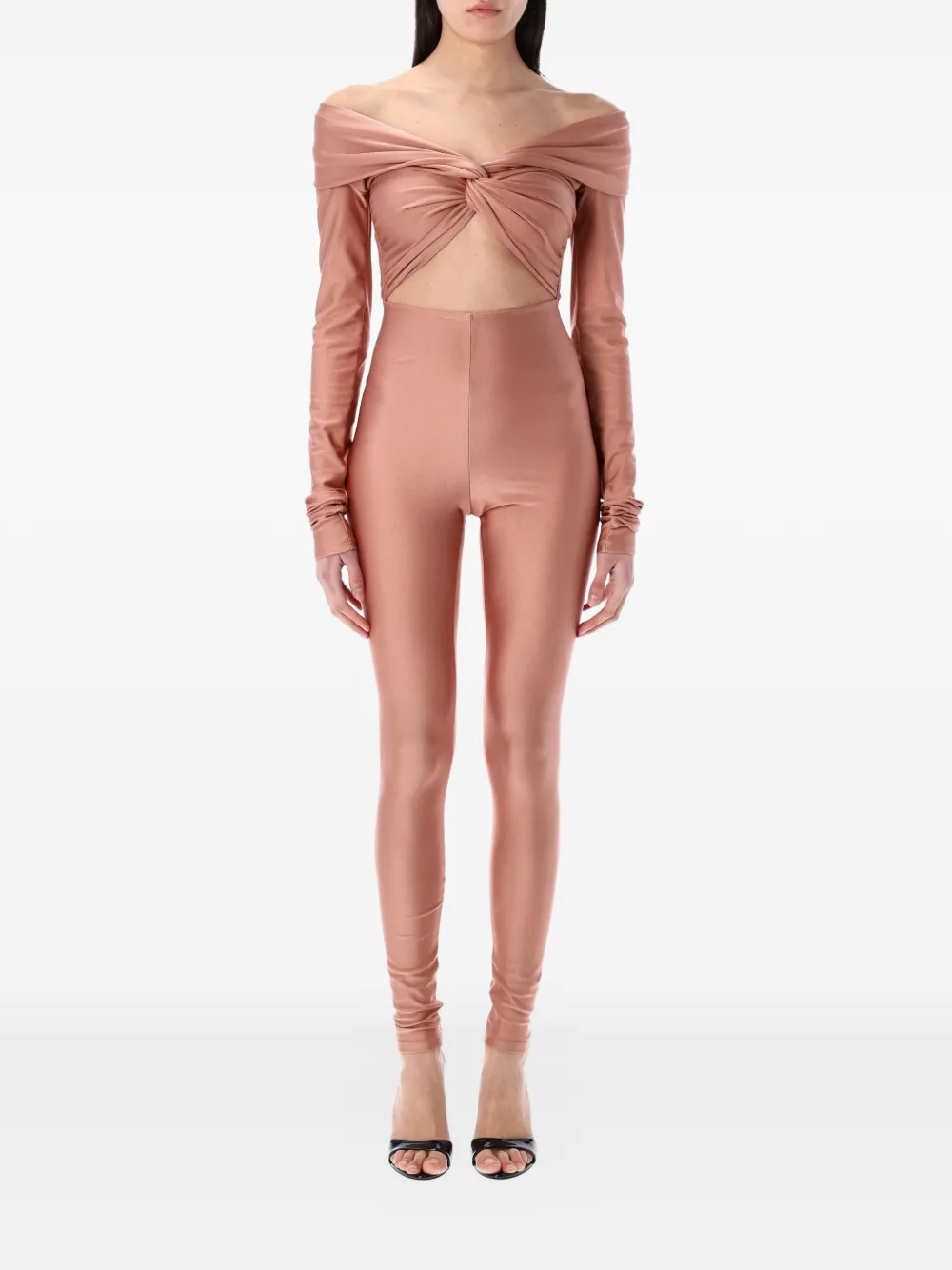 

Комбинезон Kendall с открытыми плечами The Andamane, розовый