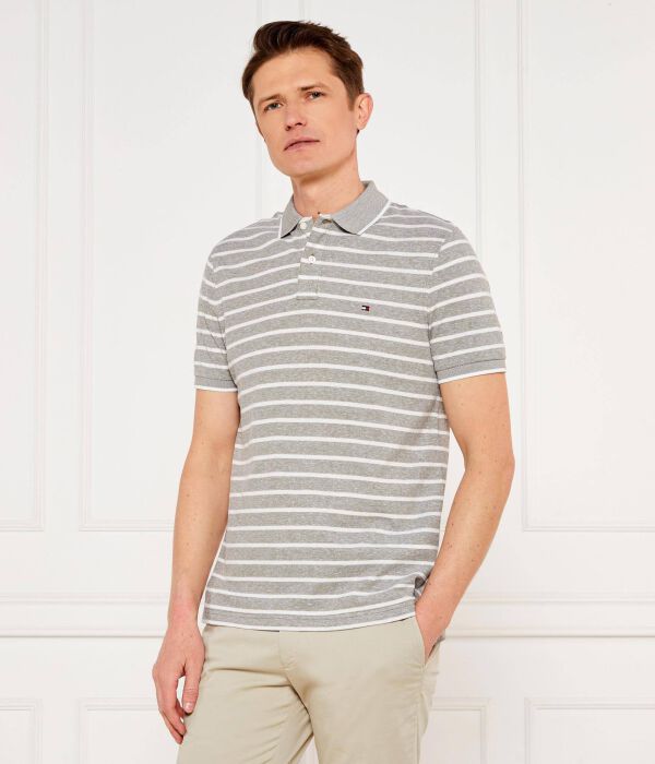 

Рубашка поло Regular fit Tommy Hilfiger, серый