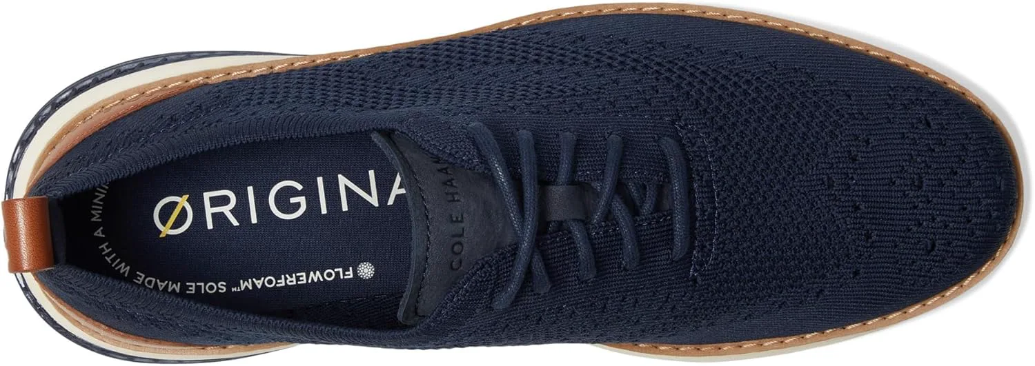Туфли Cole Haan Mens Originalgrand Energyweave Stitchlite, темно-синий/слоновая кость — фото 2