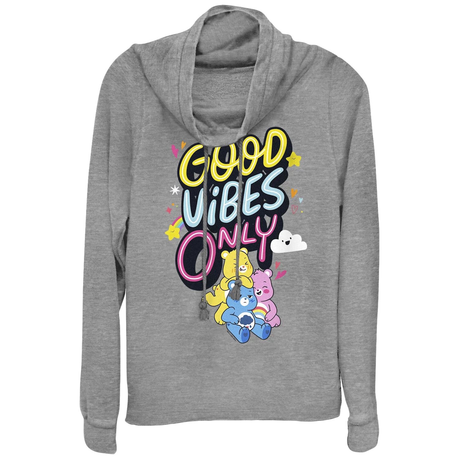 

Пуловер с воротником-хомутом Care Bears Good Vibes Only для юниоров Licensed Character