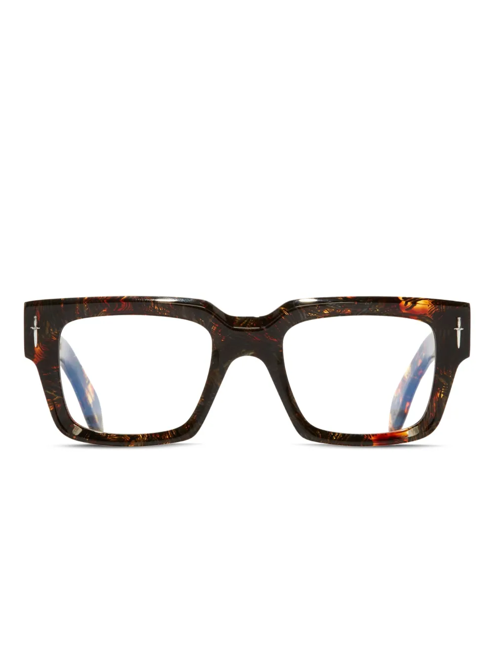 

Очки в квадратной оправе из коллаборации с The Great Frog Cutler & Gross, коричневый