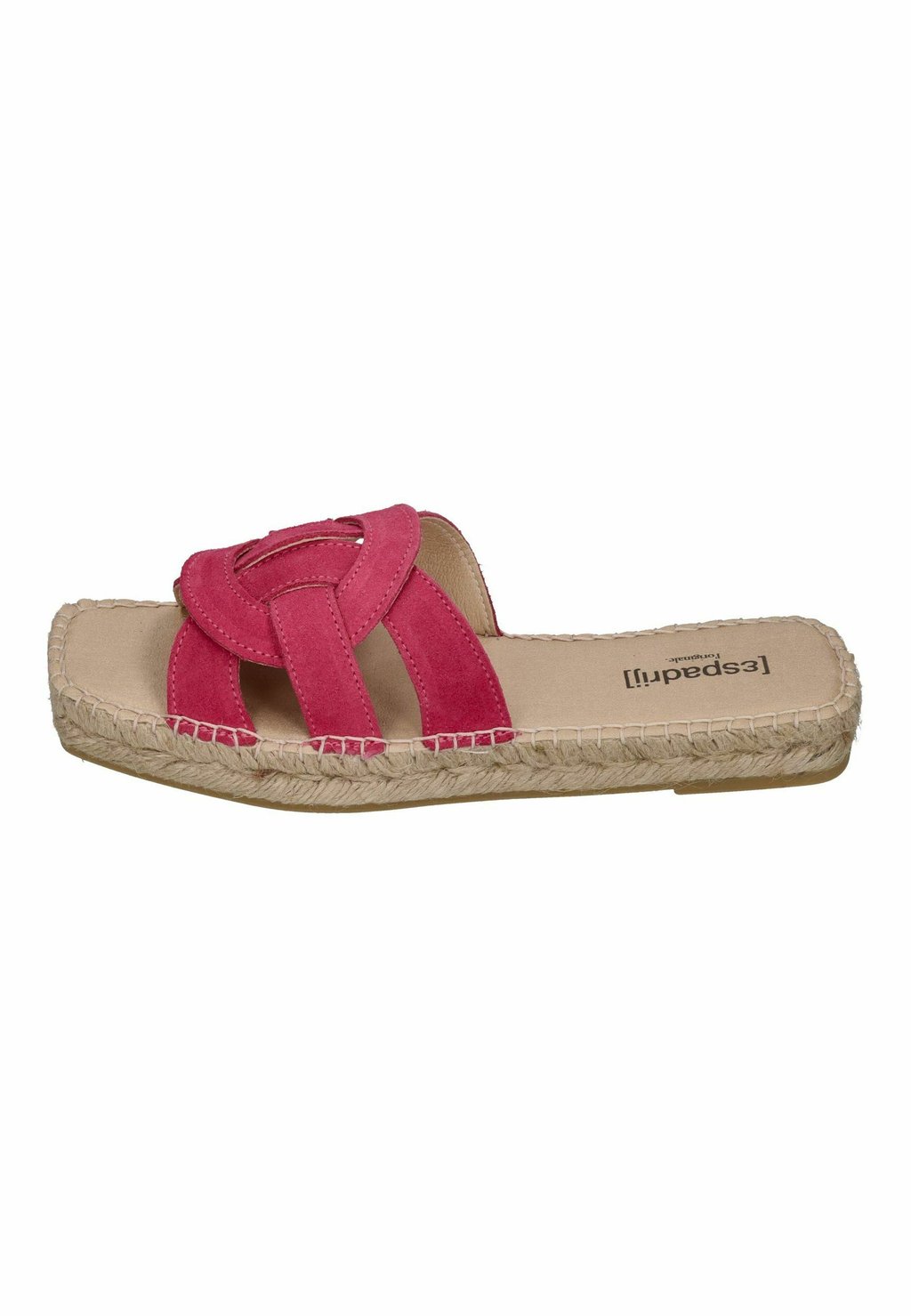 Мюли PANTOLETTE - TOURS VELOUR Espadrij l´originale, розовый