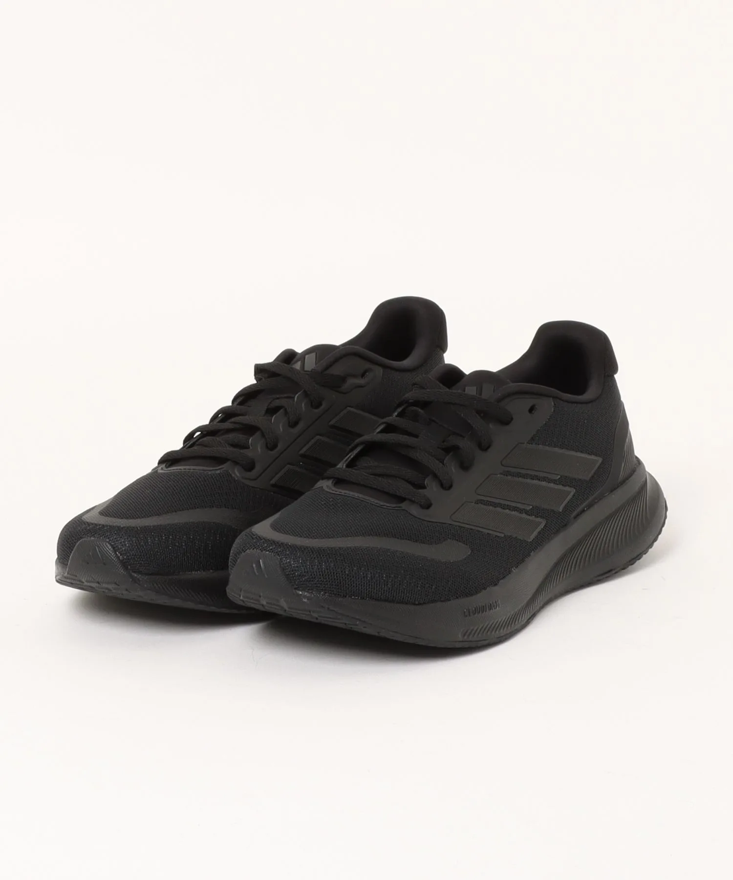 Мужские кроссовки для бега с CLOUDFOAM adidas RUNFALCON 5 чёрные