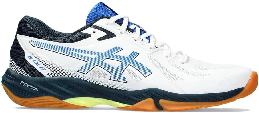 Мужские кроссовки ASICS для сквоша, White Blue — фото 3
