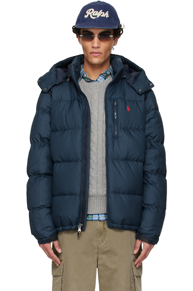 

Polo Ralph Lauren Пуховая куртка Navy 'the Gorham'