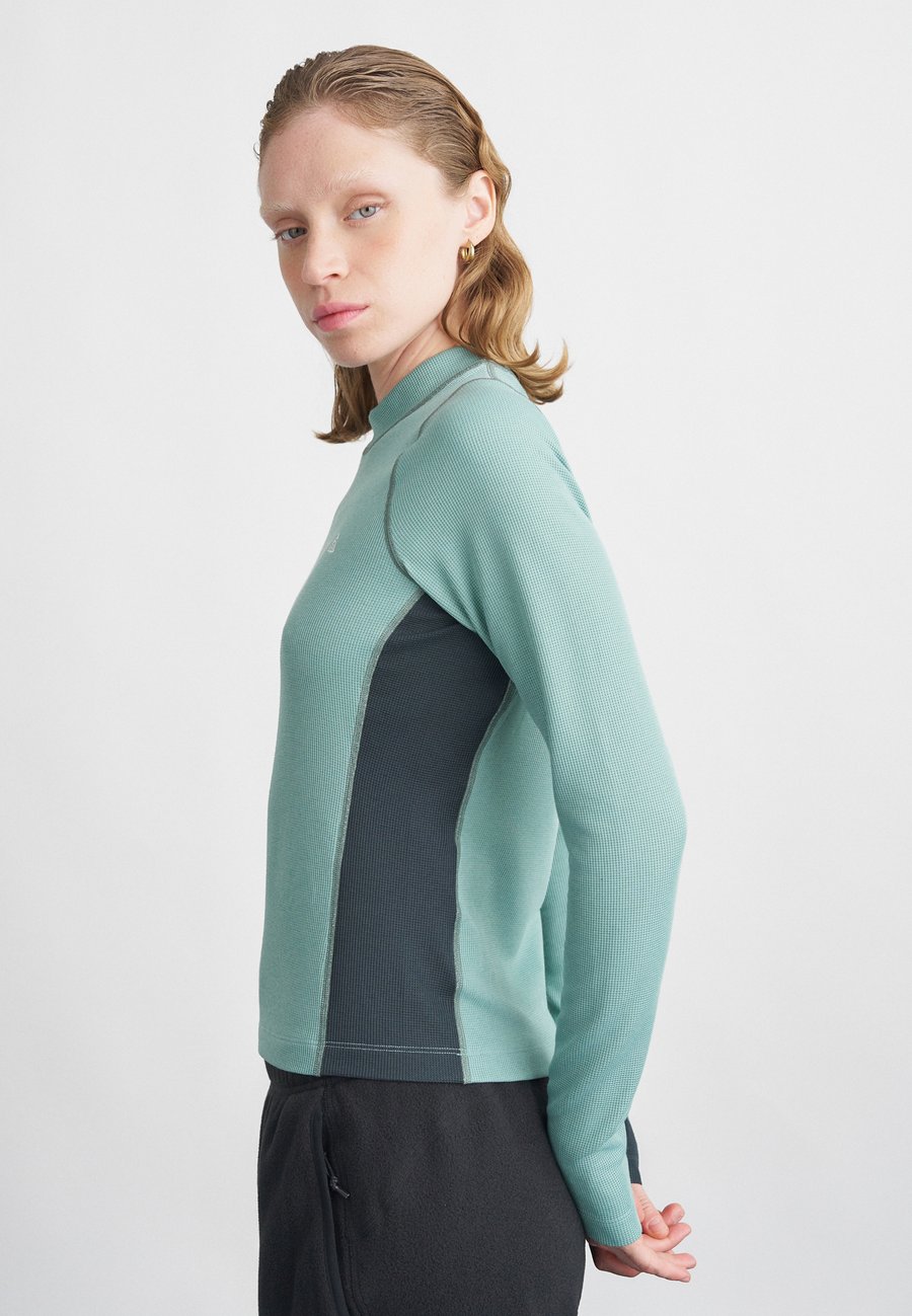

Топ Nike ACG Long sleeved top, Cannon/Seaweed/Clay Green/Summit White/Blue-Grey