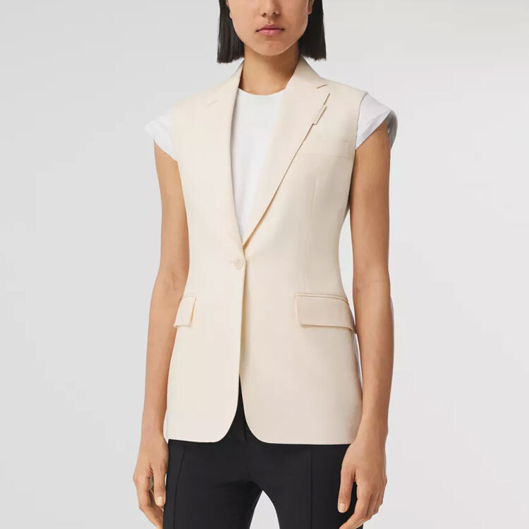Куртка Burberry Женская, Buttermilk бежевый — фото 4