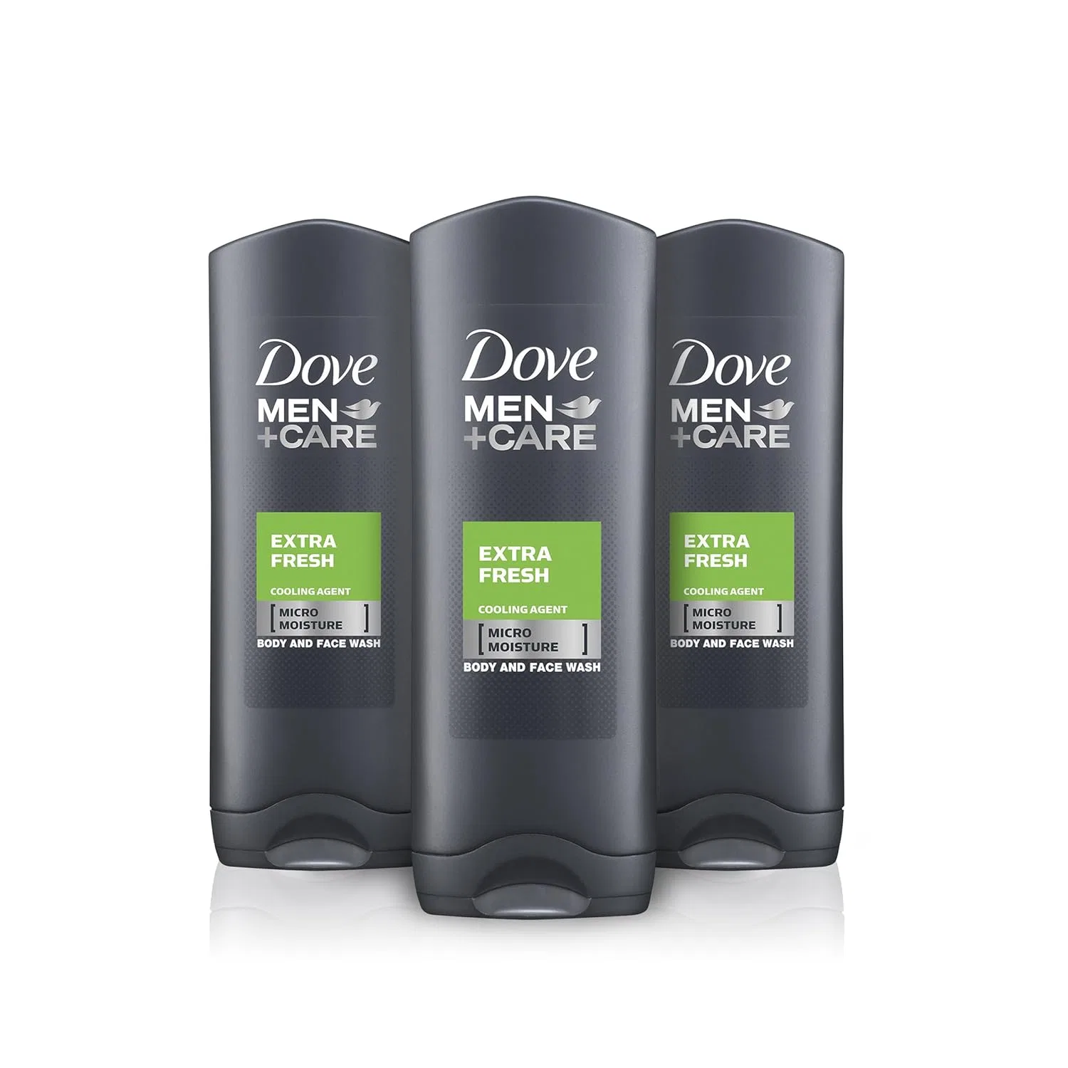 Гель для душа и умывания Dove Men + Care Extra Fresh, 250 мл, 3 шт. Dove