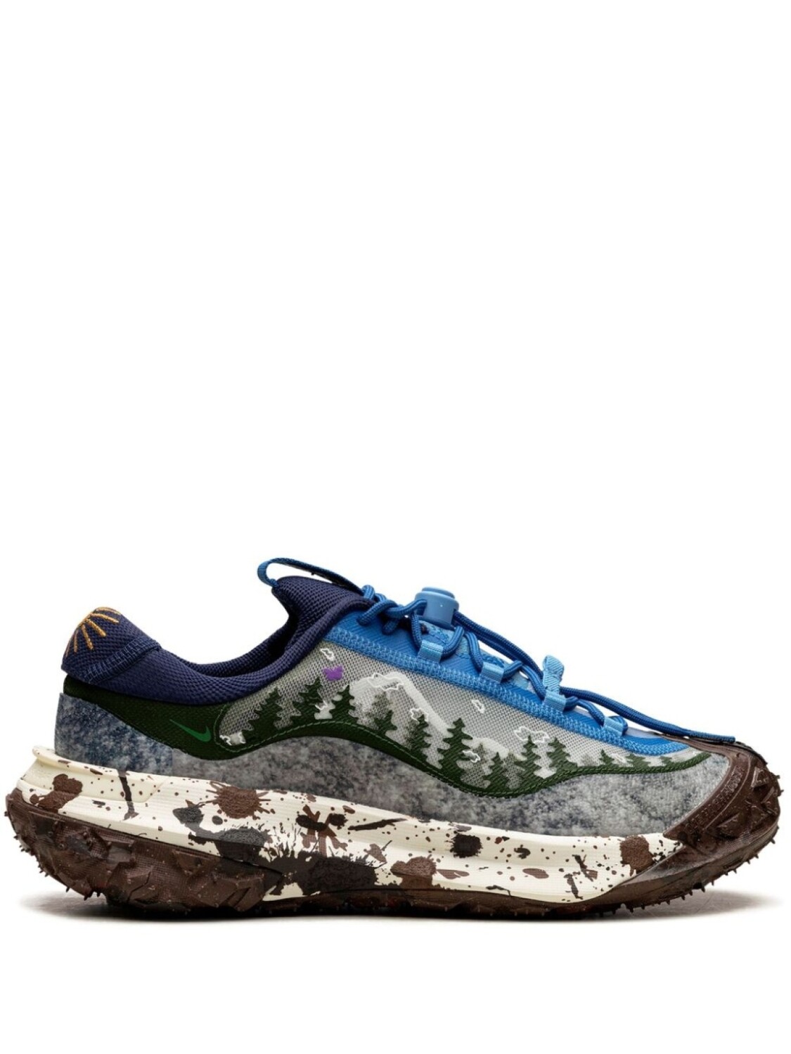 

Nike кроссовки ACG MTN Fly 2 Low DBXIX из коллаборации с Doernbecher, коричневый