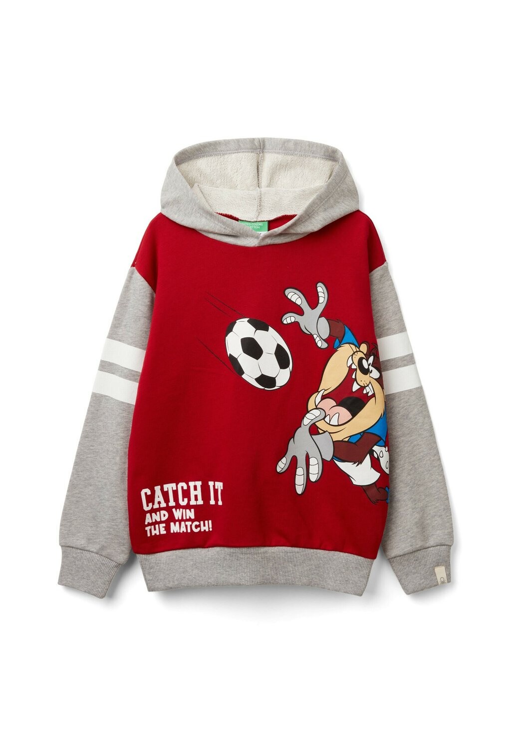 

Толстовка с капюшоном BLOCK LOONEY TUNES United Colors of Benetton, красный