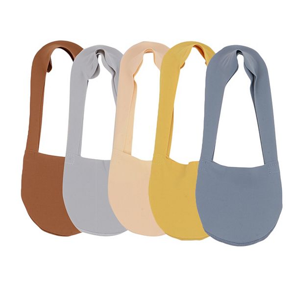 

5 пар женских носков-следков ice silk с низким вырезом, антискользящей хлопковой подошвой и дышащей невидимой конструкцией Anna-Kaci, Brown Pink Blue