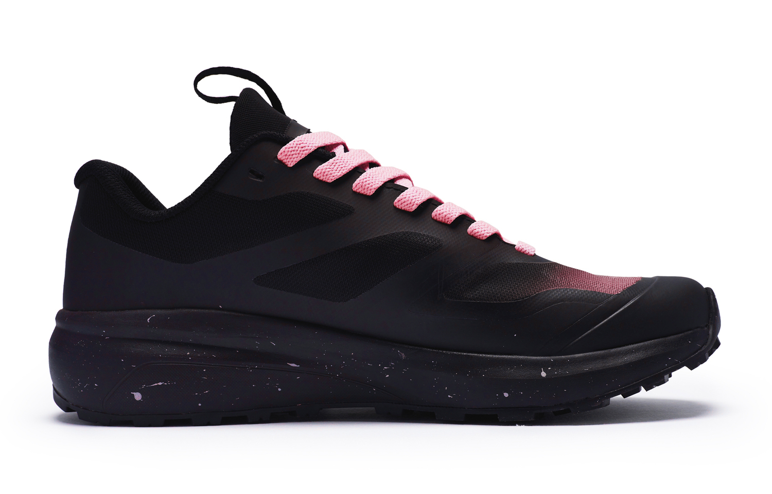 Norvan LD 3 Антискользящие Износостойкие Низкие Беговые Кроссовки Женские Black Rose Red Arcteryx — фото 3